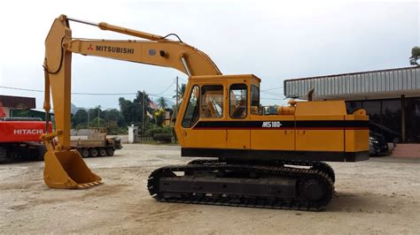 Soon Seng Lee Heavy Equipment Plt Mitsubishi Ms180 8 Hydraulic Excavator