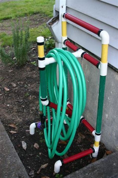 Build A Beautiful Garden Hose Storage With Planter Your Projectsobn