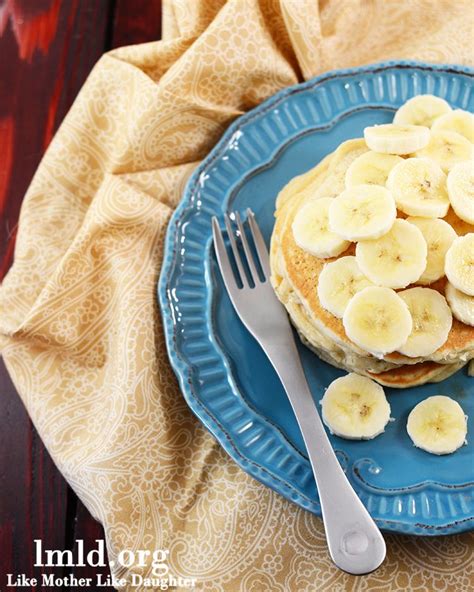 Banana Pancakes Like Mother Like Daughter Banana Pancakes Pancakes