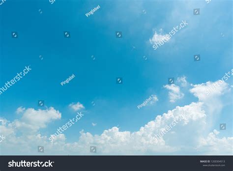 Clear Blue Sky Backgroundclouds Background Stock Photo 1200304513