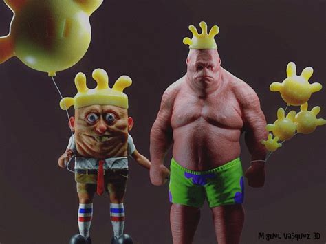 Real Life Spongebob And Patrick Should Never Leave Bikini