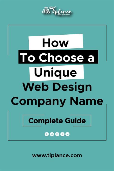 53 New Web Design Company Name Ideas List | Design company names, Business names, Web design company