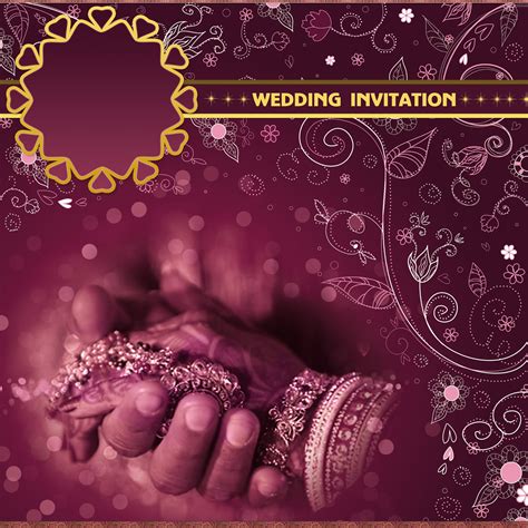 Hindu Wedding Invitation Psd Templates Free Download