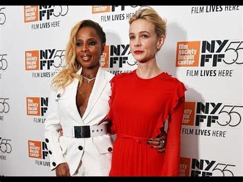 Red Hot Carey Mulligan And Mary J Blige Stun At Mudbound Screening During New York Film Fest