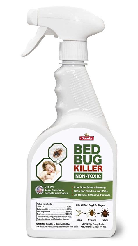 Duuda Bed Bug Organic Killer Spray Fast And Sure Kill