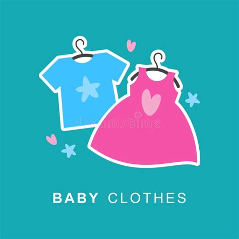 Vector Illustration Of Children S Clothing Stock Vector Illustration