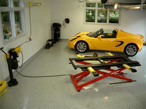 2 Post Car Lift For Home Garage — Schmidt Gallery Design