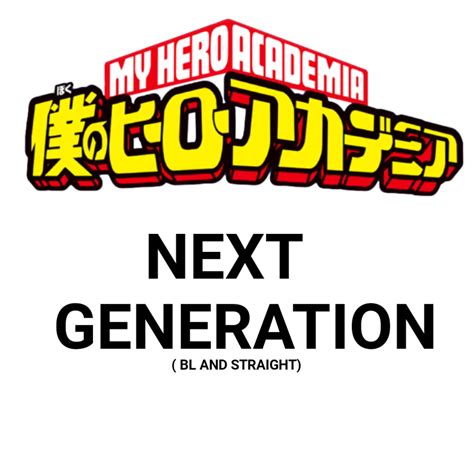 My Hero Academia Next Generation Webtoon