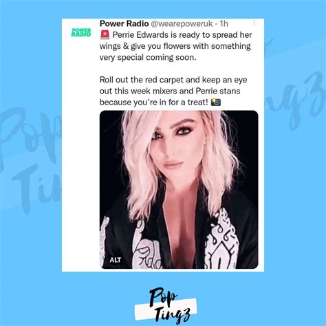 pop tingz on twitter power radio teases the release of little mix s perrie edwards solo debut