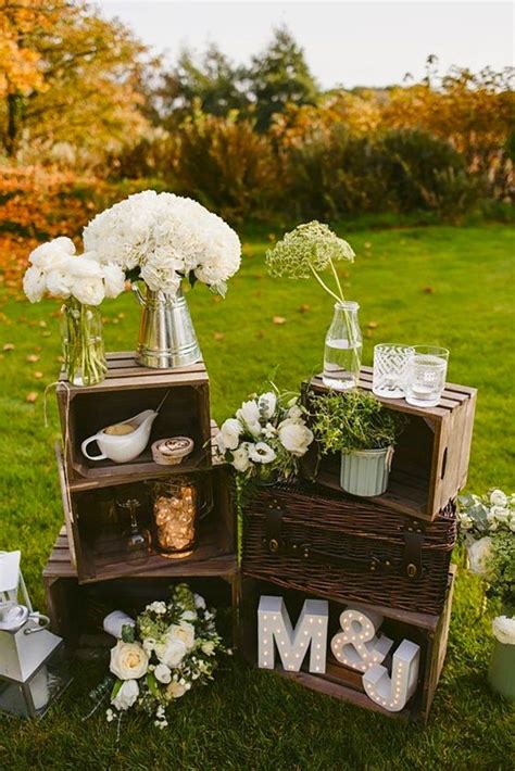 36 Rustic Wooden Crates Wedding Ideas Wedding Forward Farmhouse