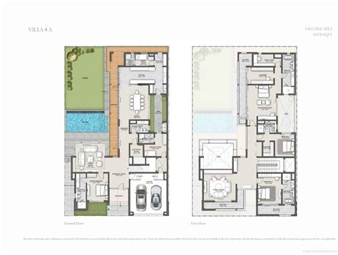 Sobha Hartland Estates Floor Plan Mbr City Dubai