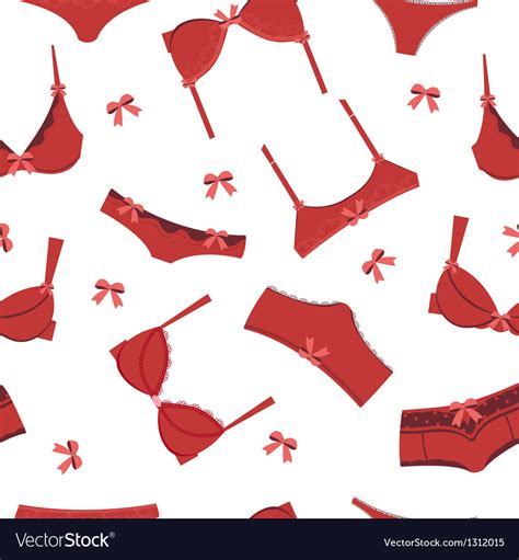 Lingerie Background Royalty Free Vector Image Vectorstock