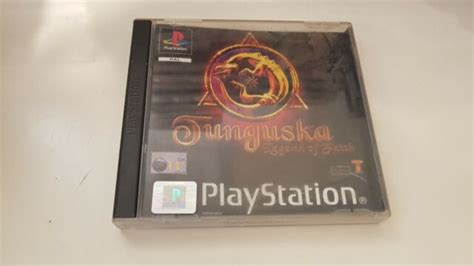 Tunguska Sony Playstation 1 Ps1 Pal Uk European Complete Ebay