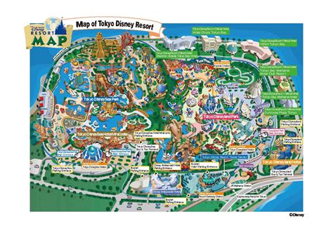 Why you should visit tokyo disney resort — even if you're not a huge mickey fan. Disneyland Japan Map