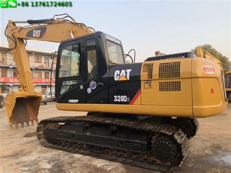 Caterpillar 20t 320d Used Cat Excavators 2013 Year 55kmh Rated Speed