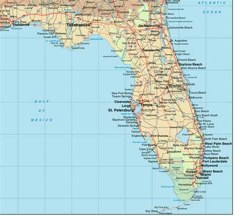 Sintético 103 Foto Mapa De Florida Y Sus Condados Cena Hermosa