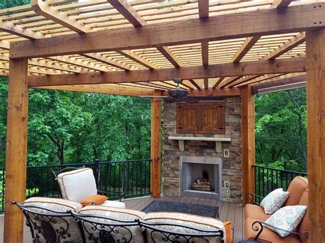 Can You Put An Outdoor Fireplace On A Wood Deck Outdoor Lighting Ideas
