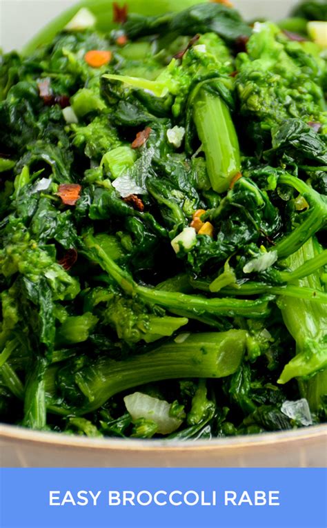 Easy Broccoli Rabe Rapini Recipe Bravabod Recipe Easy Broccoli