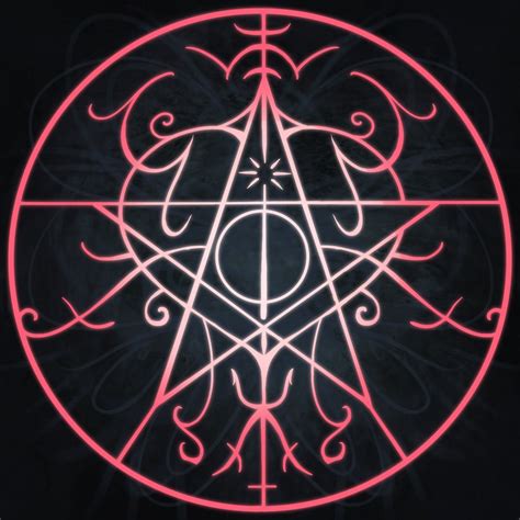 Sigil For Protection Against All Forms Of Magical Attack Commissioned