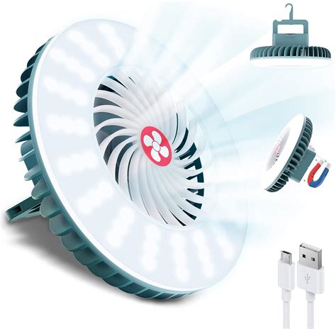 Camping Fan Rechargeable Usb Portable Camping Fans For Tents With