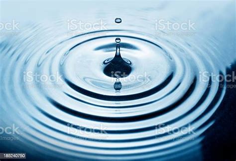 Water Drop Stock Photo Download Image Now Water Impact Rippled