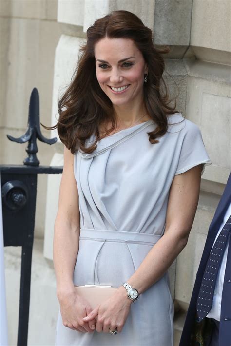 Kate Middleton Blue Roksanda Ilincic Dress May 2016 Popsugar Fashion