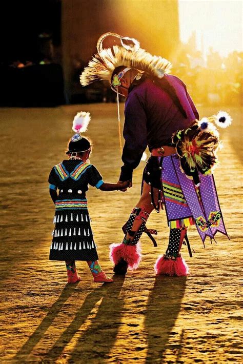 Dancing Native American Children Native American