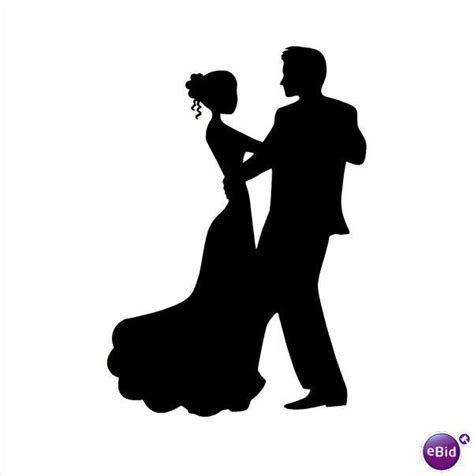 Image Result For Wedding Dancing Clipart Black And White Couple