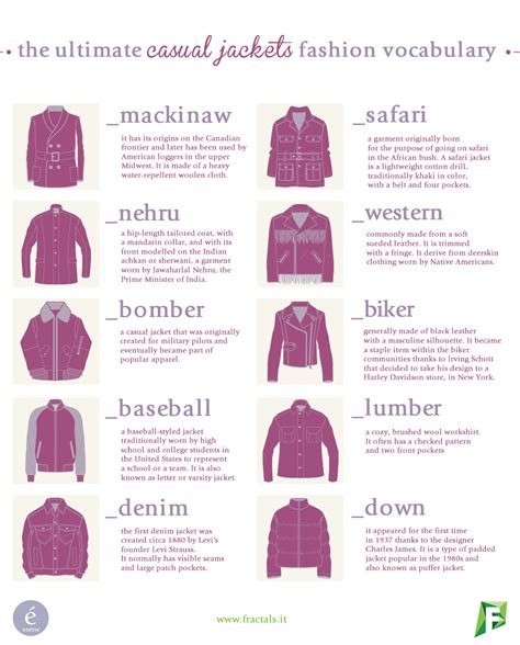 Jacket Lovers 10 Kinds Of Casuals For Every Occasion