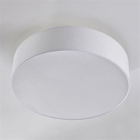 Hvit LED-taklampe Sebatin av stoff | Lampegiganten.no