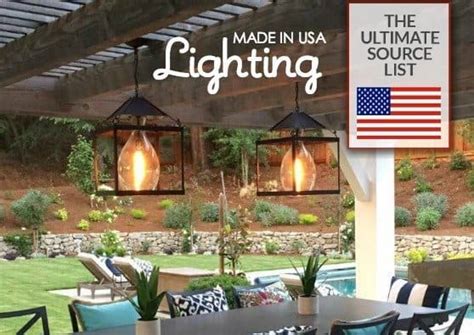 American Made Lighting The Ultimate Source List • Usa Love List
