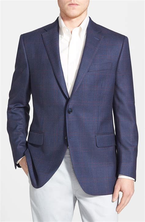 Peter Millar Flynn Classic Fit Plaid Wool Sport Coat Nordstrom