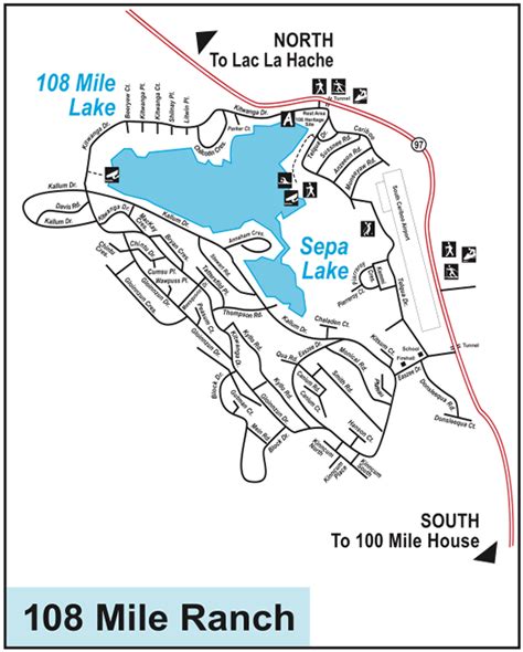 Maps South Cariboo 100 Mile House