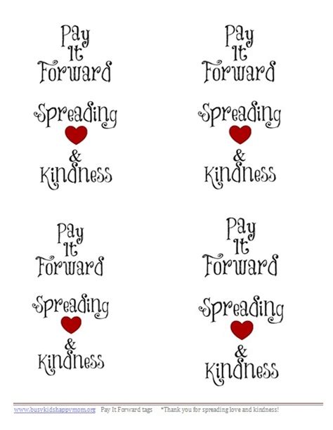 The boy comes up with the pay it forward concept, in which you do a good deed for someone, who then does a good deed for three other people, rather than payback the favor. Simple Pay it Forward Ideas for Kids, Family and Friends