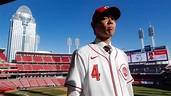 Outfielder Shogo Akiyama wanted to make history with Reds ...