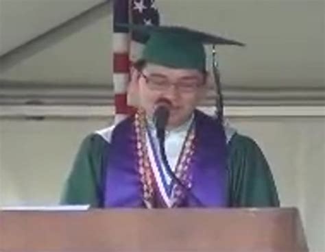 Valedictorian Shocks School With Brutally Honest Graduation Speech
