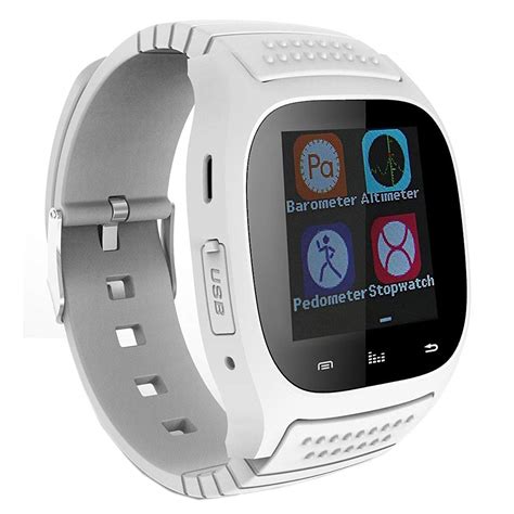 Topepop Fashion Bluetooth Smart Wrist Watch Phone Mate With Smart