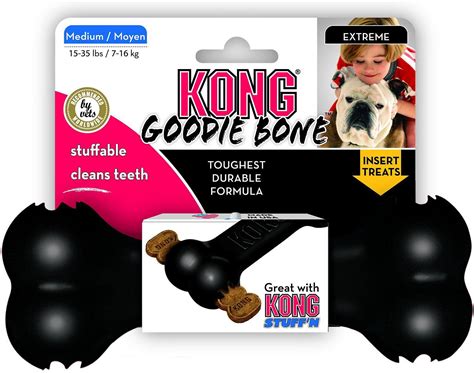 Kong Extreme Goodie Bone Dog Toy Medium Dog Toys Kong