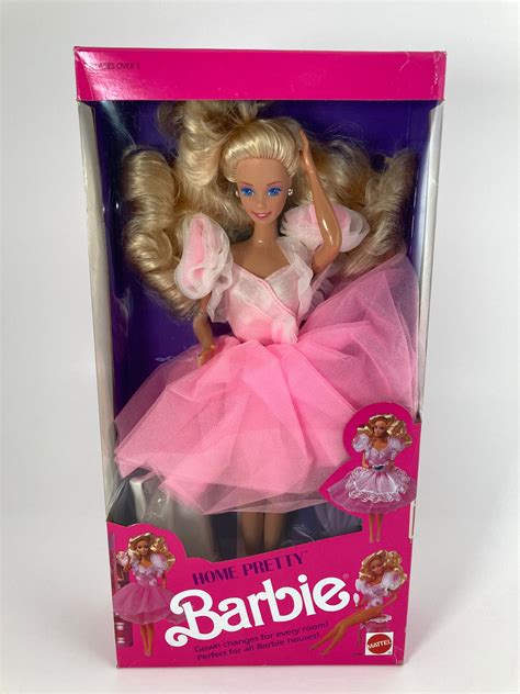 1990 Home Pretty Barbie Etsy