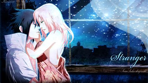 Free Download Sweet Couple Sasuke Uchiha Sakura Hd Anime Wallpaper