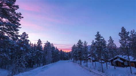 Levi Winter Wonderland Lapland Finland Windows 10 Spotlight Images