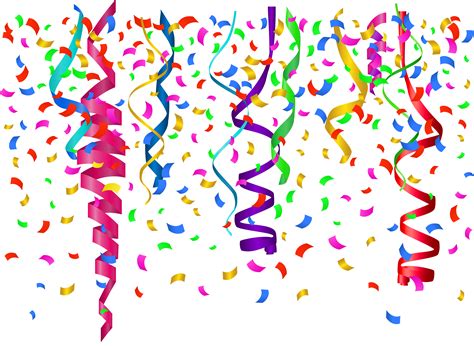 Free Confetti Transparent  Download Free Confetti Transparent 