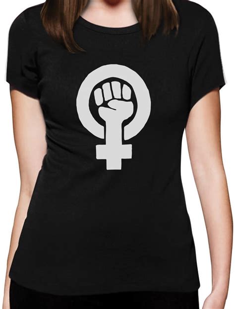 Fashion Protest Support Feminism Feminist Symbol Women T Shirt
