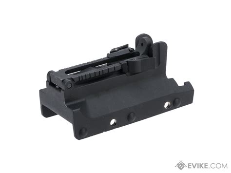 Echo1 M240 Slr Oem Replacement Metal Rear Sight Assembly Accessories