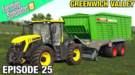 Picking Up Grass For Silage Farming Simulator 19 Timelapse Greenwich
