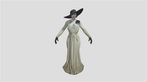 Resident Evil Village Lady Dimitrescu Download Free 3d Model By Sandy