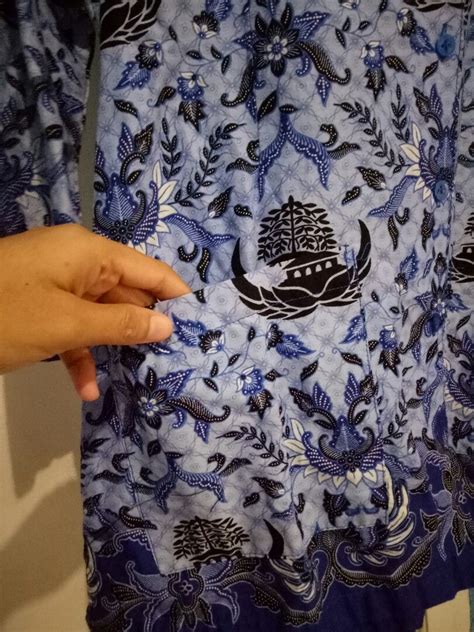 Batik Kopri Pns Fesyen Wanita Pakaian Wanita Atasan Di Carousell