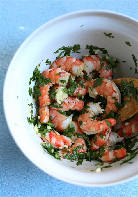 Flavorful and mouth tingling, you'll notice these three recipes below will always disappear rather quickly! Easy Cilantro Shrimp Appetizer