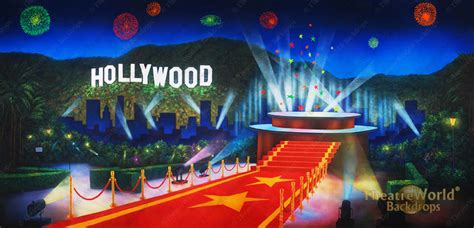Hollywood Red Carpet Backdrop Rentals Theatreworld®