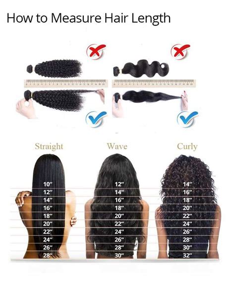 8a Brazilian Virgin Hair Body Wave Hair Extension Lengths Hair Chart